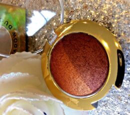 Golden Rose duo fard ombre à paupières professionnelle  pigment magnifique 306 brun nacré neuf