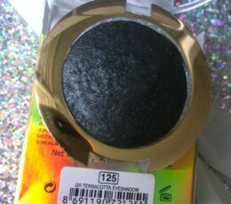 Golden Rose fard ombre à paupières professionnelle pigment magnifique 125 noir pailleté neuf