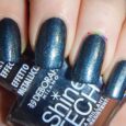 Deborah Milano Vernis A Ongles Shine Tech 88 Bleu Argenté Pailleté Val 10€