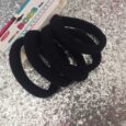 Lot 5 Elastiques Pour Cheveux Ne Fait Pas Mal A La Tete Ne Tire Pas Noir
