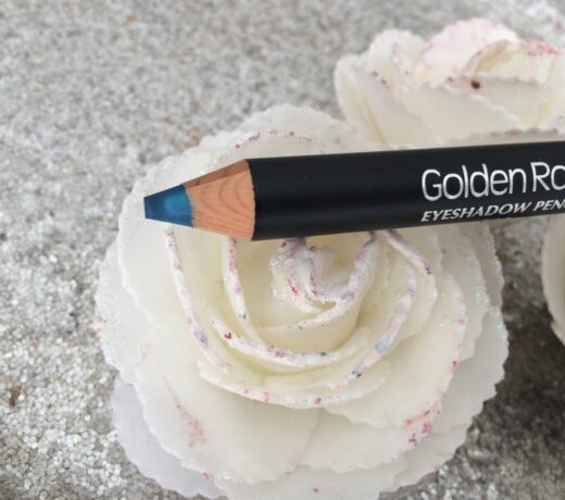 Crayon Pour Yeux Golden Rose - Ombre à Paupières Crème Longue Tenue, Teinte Orchidée Métallique - 2.5g