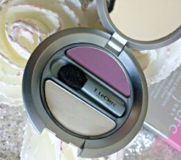 T.Leclerc Ombre à paupières duo mat & irisée poudrée 23 lilas givrée neuf