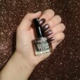 Deborah Milano Vernis A Ongles Shine Tech 84 Noir Reflet Violet Argenté Pailleté