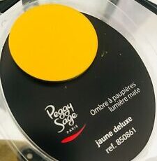 Peggy Sage recharge fard à paupières mono lumière mate 850861 jaune deluxe 3gr neuf blister