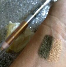 Innoxa  Crayon Duo Yeux Creme Mat & Irisee Bronze Et Doré